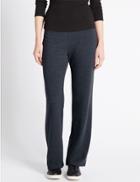 Marks & Spencer Cotton Blend Joggers Charcoal