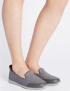 Marks & Spencer Slip-on Light As Air Trainers Grey