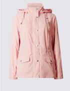 Marks & Spencer Anorak Jacket With Stormwear&trade; Soft Pink