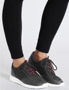 Marks & Spencer Lace-up Active Trainers Black Mix
