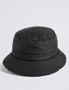 Marks & Spencer Rain Hat With Thinsulate&trade; Black