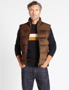 Marks & Spencer Quilted Gilet With Stormwear&trade; & Thinsulate&trade; Chocolate