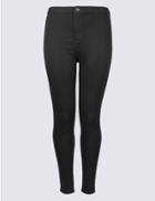 Marks & Spencer Plus High Waist Jeans Black
