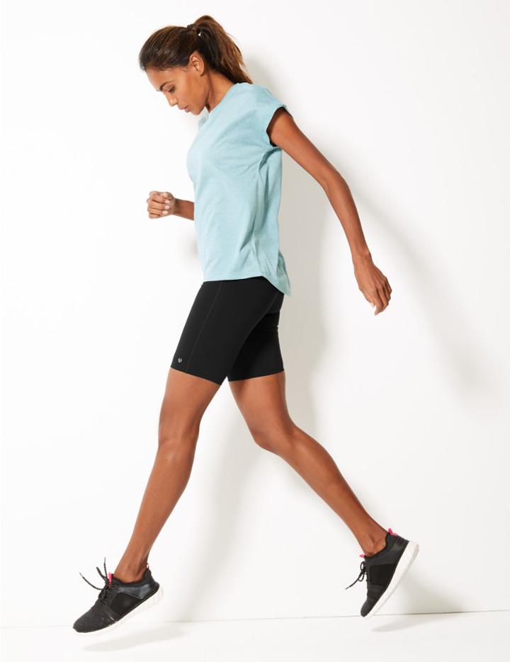 Marks & Spencer Perfect Blackout Quick Dry Shorts Black