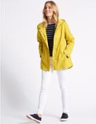 Marks & Spencer Anorak Jacket With Stormwear&trade; Buttercup