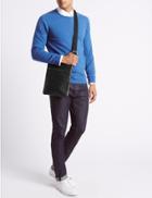 Marks & Spencer Rambler Leather Slim Crossbody Bag Black