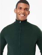 Marks & Spencer Pure Extra Fine Merino Wool Cardigan Green