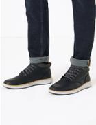 Marks & Spencer Padded Collar Runner Casual Boots Black
