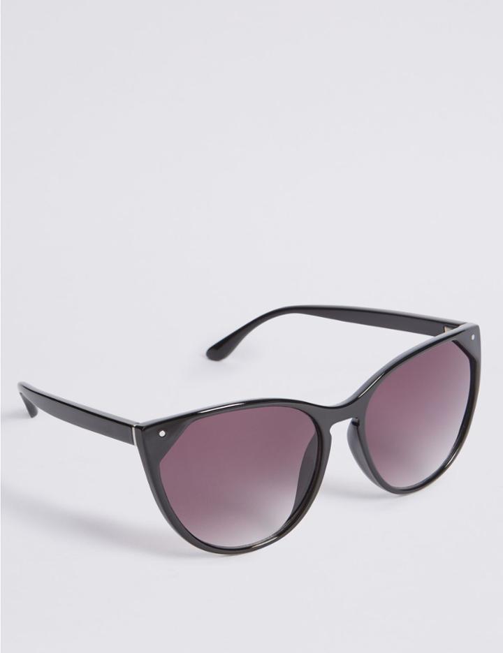 Marks & Spencer Refined Cat Eye Sunglasses Black