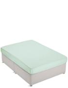 Marks & Spencer Non-iron Pure Egyptian Cotton Fitted Sheet Light Duck Egg