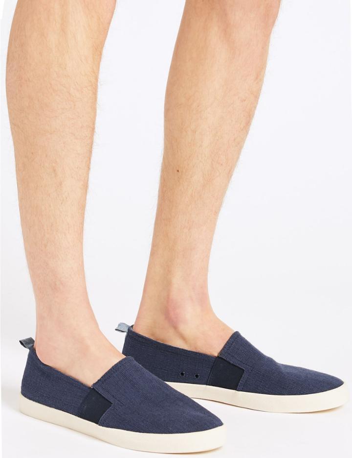 Marks & Spencer Cupped Slip-on Pump Navy