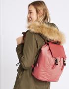 Marks & Spencer Clip Backpack With Stormwear&trade; Coral