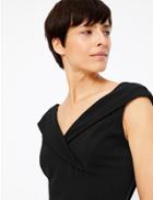 Marks & Spencer Off The Shoulder Bodycon Dress Black