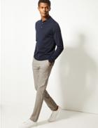 Marks & Spencer Skinny Fit Chinos With Stretch Natural