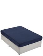 Marks & Spencer Non-iron Pure Egyptian Cotton Flat Sheet Midnight Navy