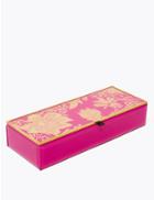 Marks & Spencer Floral Print Jewellery Box Pink Mix