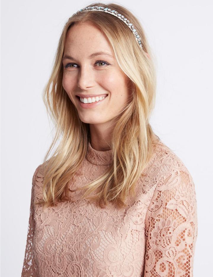 Marks & Spencer Sparkle Headband Silver Mix