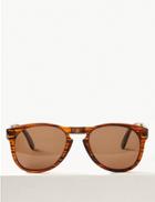 Marks & Spencer Polarised Foldable Sunglasses Brown