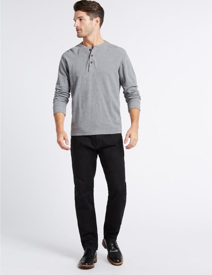 Marks & Spencer Sustainable Stay Fresh Stretch Jeans Black