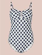 Marks & Spencer Secret Slimming&trade; Non-wired Bandeau Swimsuit Cream