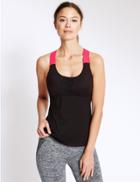 Marks & Spencer High Impact Padded Sports Vest Hot Pink