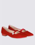Marks & Spencer Point Pump Shoes With Insolia Flex&reg; Red