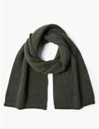 Marks & Spencer Knitted Scarf Khaki