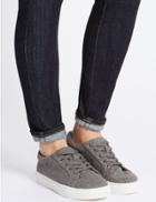 Marks & Spencer Lace-up Trainers Grey