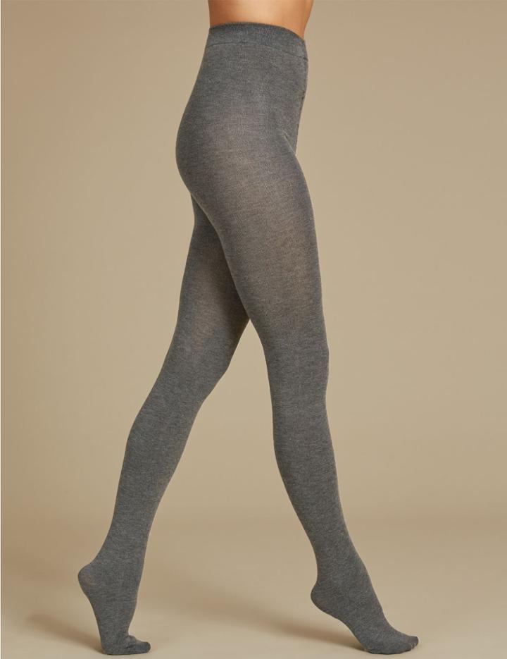 Marks & Spencer 100 Denier Supersoft Tights Grey Marl