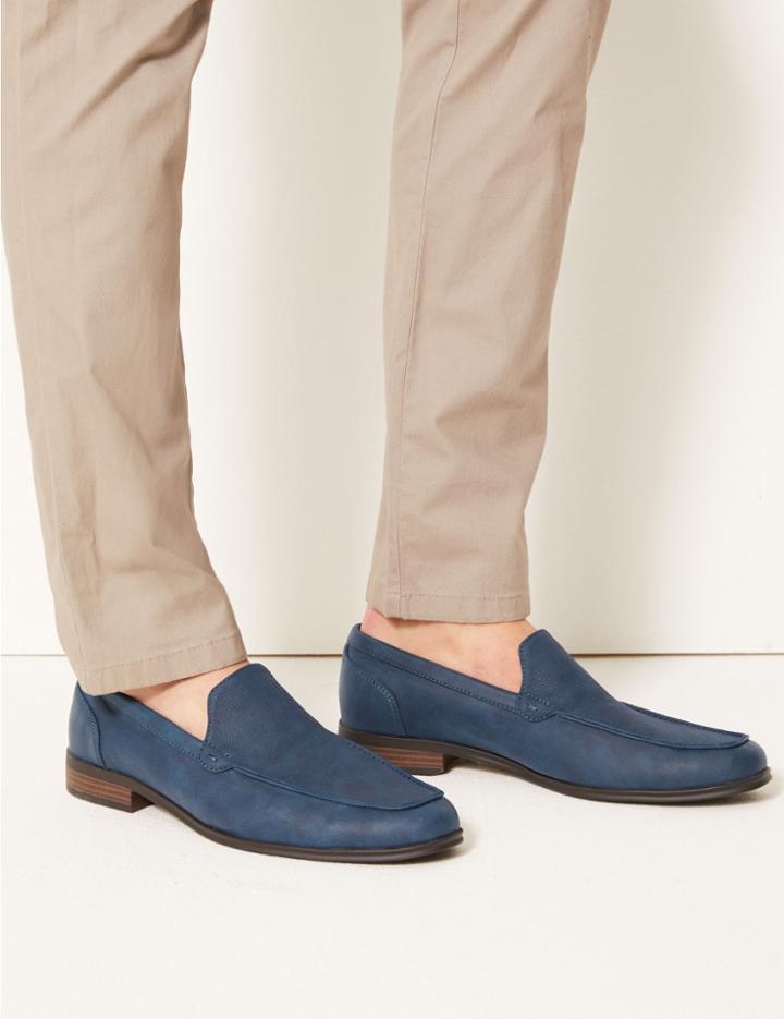 Marks & Spencer Slip-on Loafers Navy