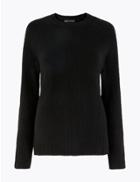 Marks & Spencer Cosy Relaxed Fit Jumper Black