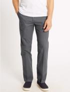 Marks & Spencer Regular Fit Chinos With Stormwear&trade; Grey Mix