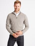Marks & Spencer Pure Lambswool Jumper Putty