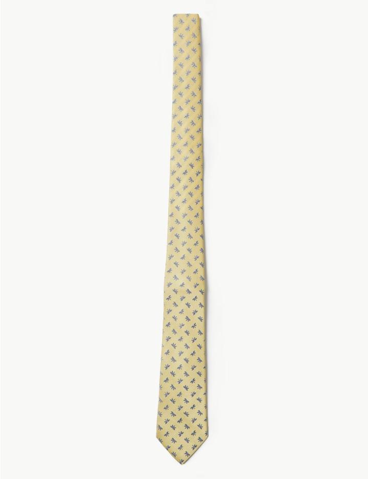 Marks & Spencer Dragonfly Tie Yellow Mix