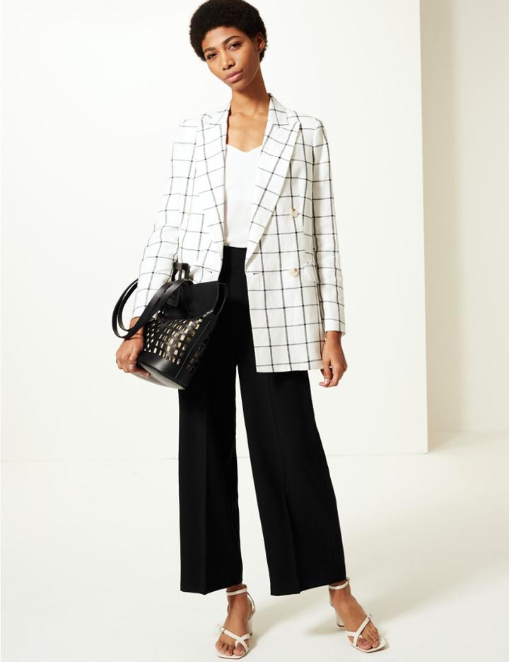 Marks & Spencer Laser Cut Tote Bag Black