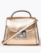 Marks & Spencer Mini Top Handle Shoulder Bag Bronze