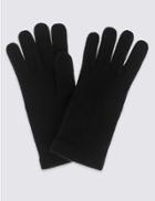 Marks & Spencer Knitted Gloves Black