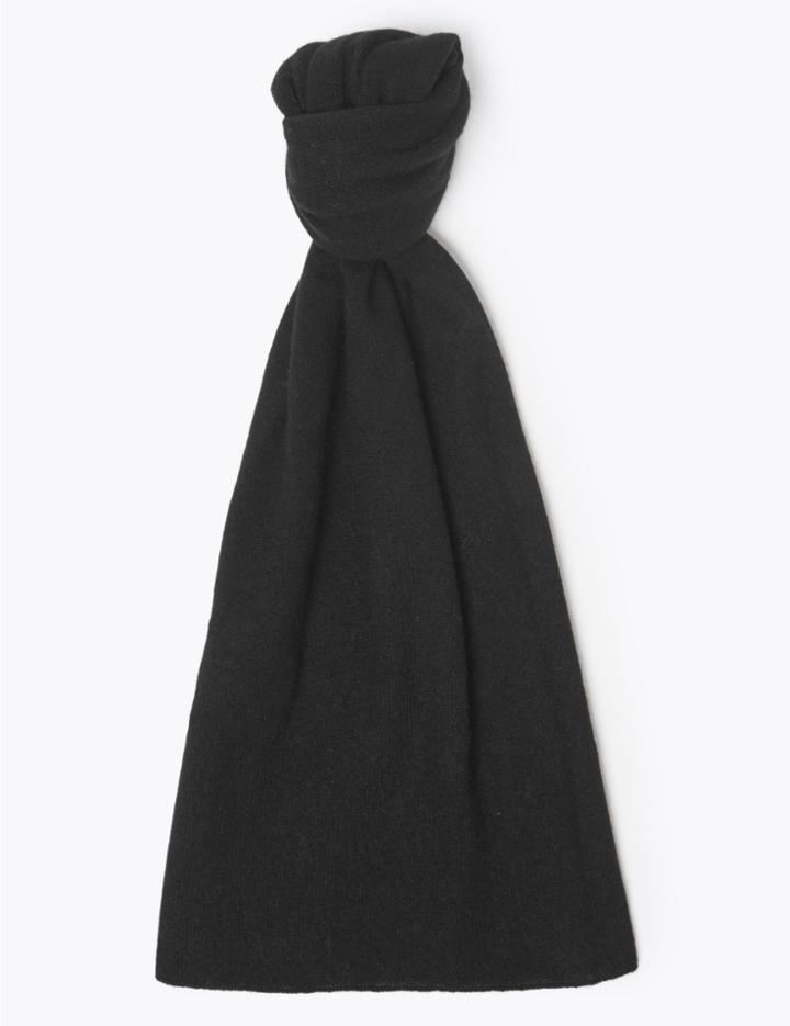 Marks & Spencer Cashmere Scarf Black