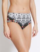 Marks & Spencer Tribal Print High Waist Bikini Bottoms Multi
