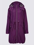 Marks & Spencer Lightweight Parka With Stormwear&trade; Rich Purple