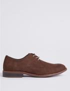 Marks & Spencer Lace-up Derby Shoes Dark Brown