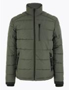 Marks & Spencer Quilted Jacket With Thermowarmth&trade; Khaki