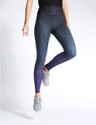 Marks & Spencer Performance Animal Print Leggings Black/grey