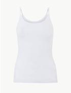 Marks & Spencer Fitted Camisole Top White