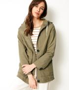 Marks & Spencer Hooded Parka Light Khaki