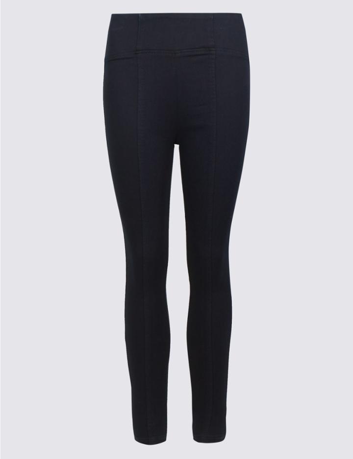 Marks & Spencer Panelled Jeggings Dark Indigo