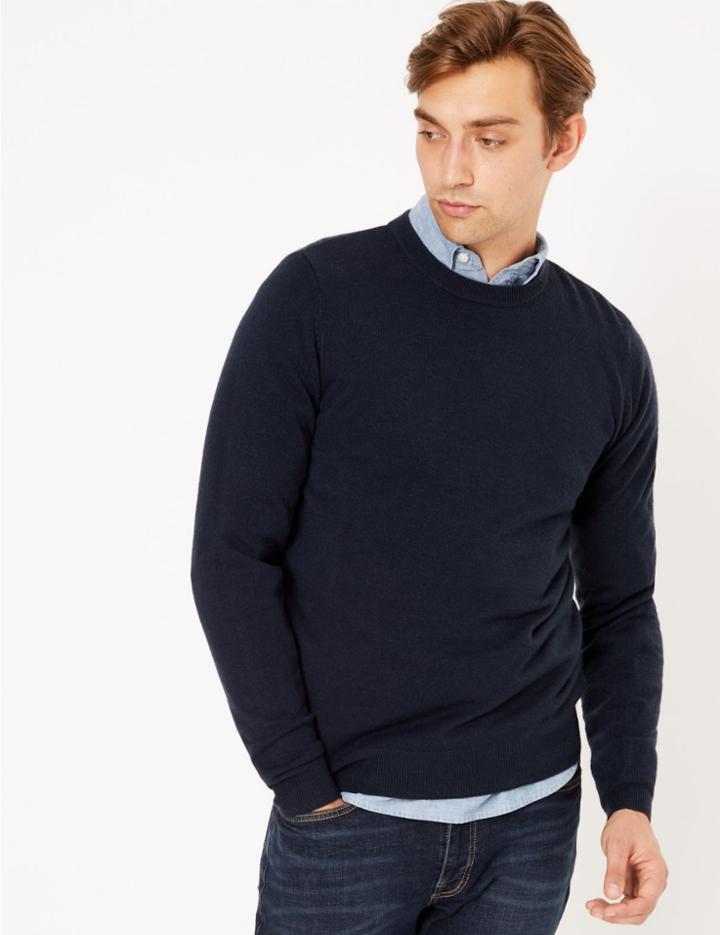 Marks & Spencer Cashmilon&trade; Crew Neck Jumper