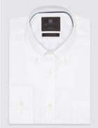 Marks & Spencer 2in Longer Pure Cotton Oxford Shirt White