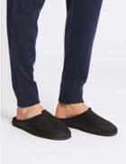 Marks & Spencer Slip-on Mule Slippers With Freshfeet&trade; Black