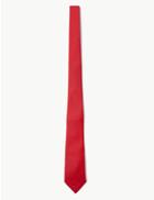 Marks & Spencer Twill Tie Red